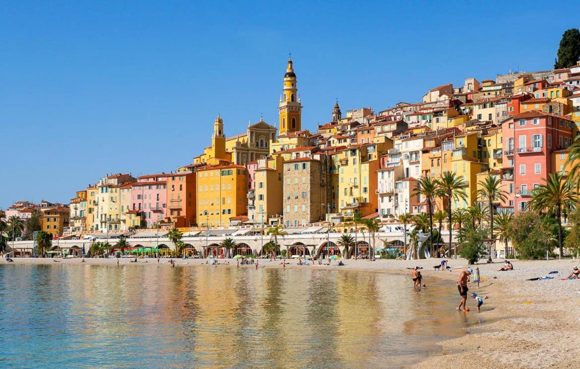 Appartement La Perle à Menton Extérieur photo